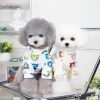 Dog Autumn & winter Two leg sweater Happy bear bottoming shirt