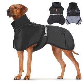 Large Dog Winter Coat (Color: Blue, size: 4XL)