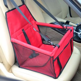 Dog Car Seat Cover Folding Hammock Pet (D1224: D1224RD)