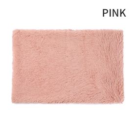 Dog Bed And Extra Matching Cover Sheet (Color: Pink, size: M)