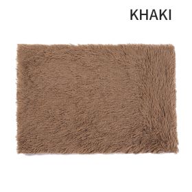 Dog Bed And Extra Matching Cover Sheet (Color: Khaki, size: M)