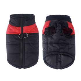 Winter Coat Waterproof, Warm Dog Vest (Color: Red, size: 5XL)