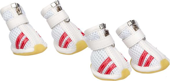 Flexible Pet Shoes Sneakers (size: small)