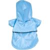 Baby Blue Pvc Pet Raincoat