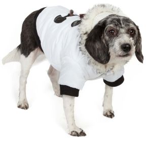 Aspen Winter-White Pet Parka Coat (size: X-Small)