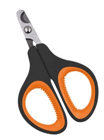 Pet Life 'Mini Razor' Nail Clipper for Small Breeds Puppies (Color: Orange)