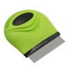 Pet Life 'Grazer' Handheld Grooming Flea and Tick Comb