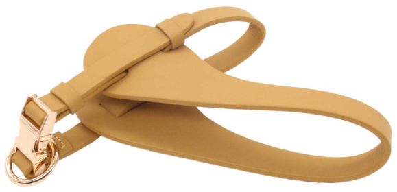 Pet Life 'E Leather Dog Harness (Color: Apricot, size: small)