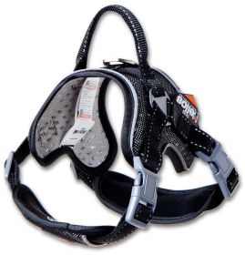 Dog Helios 'Scorpion' Dog Harness (Color: Black, size: small)