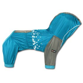 Dog Helios 'Vortex' Full Bodied Dog Jacket (Color: Blue, size: X-Large)