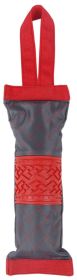 Pet Life 'Quash' Water Bottle Crackling Dog Toy (Color: Red / Grey)