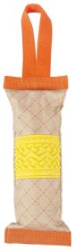 Pet Life 'Quash' Water Bottle Crackling Dog Toy (Color: Orange / Yellow)