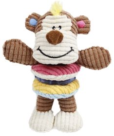 Pet Life 'Hugga-Bear' Newborn Puppy Dog Toy (Color: Brown)