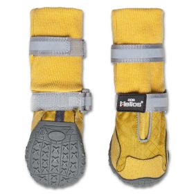 Dog Helios 'Traverse' Outdoor Dog Boots (Color: Yellow, size: X-Small)