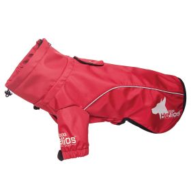 Dog Helios Fleece Dog Coat (Color: Red, size: medium)