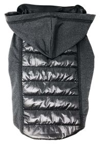 Pet Life 'Apex' Lightweight Dog Coat w/ Pop out Hood (Color: Black, size: small)