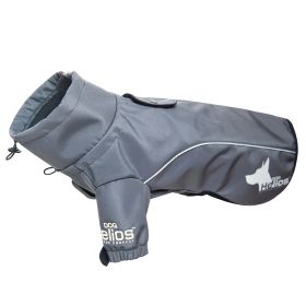 Dog Helios Fleece Dog Coat (Color: Grey, size: medium)