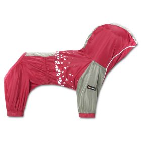 Dog Helios 'Vortex' Full Bodied Dog Jacket (Color: Red, size: medium)