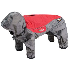 Dog Helios 'Arctic Blast' Full Bodied Winter Dog Coat (Color: Red, size: X-Small)