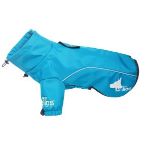 Dog Helios Fleece Dog Coat (Color: Blue, size: small)