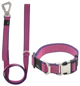 Pet Life 'Escapade'  Convertible Dog Leash and Collar (Color: Pink, size: small)