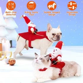 Pet Christmas Costumes (size: XL)