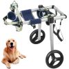 VEVOR 2 Wheels Dog Wheelchair for Back Legs