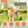 VEVOR 2 Wheels Dog Wheelchair for Back Legs