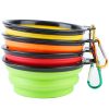 4Pcs Silicone Collapsible Dog Bowls