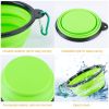 4Pcs Silicone Collapsible Dog Bowls