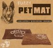 Pet Life 'Fuzzy' Quick-Drying Dog Mat