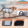 Dog Life Jacket Shark for Small Medium and Large Dogs