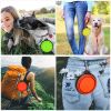 4Pcs Silicone Collapsible Dog Bowls