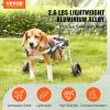 VEVOR 2 Wheels Dog Wheelchair for Back Legs