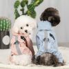 Pet dog clothing raincoat