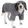 Military Static Collared Wool Pet Coat