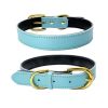 Genuine Leather Dog Collar; Wide Dog Collar