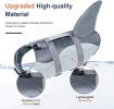 Dog Life Jacket Shark for Small Medium and Large Dogs