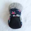 Pet Booties Set, 4 PCS Warm Winter Snow Stylish Shoes