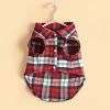 Pet Plaid Shirt For Small & Medium Dogs