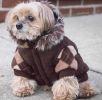 Designer Patterned Sweater Pet Jacket