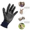 Pet Hair Removal Gloves; for Cats; Dogs; and Horses