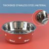 Dog Bowl For Food And Water, Stainless Steel