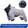 Pet Cotton Coat; For Small Medium Large Dogs