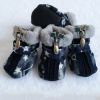 Pet Booties Set, 4 PCS Warm Winter Snow Stylish Shoes